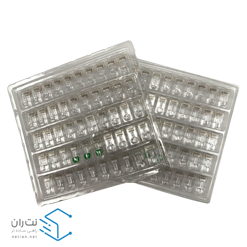 سوکت شبکه Cat6 UTP باگ - BUG بسته 100 عددی-5